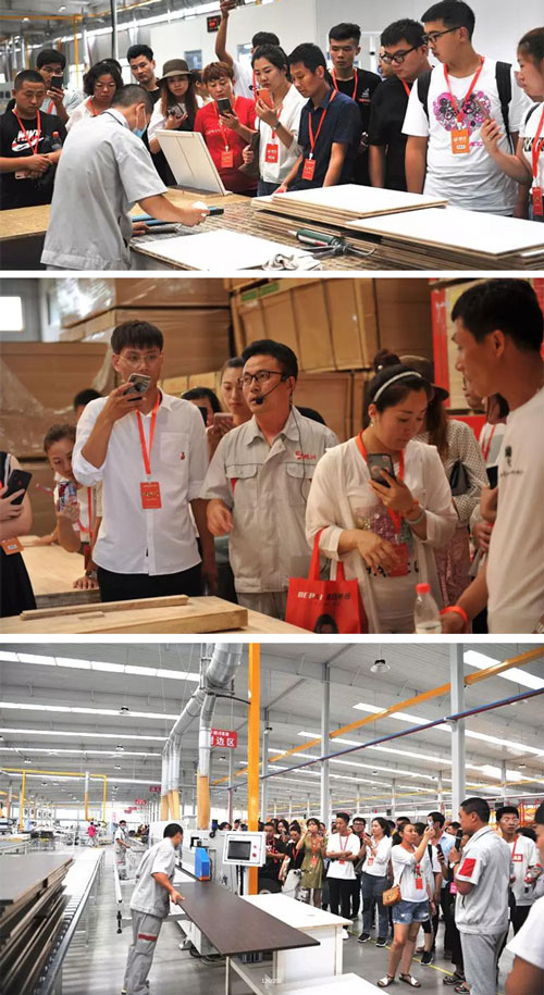 乐天堂fun88销售训练营参观工厂