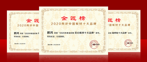 蝉联金榜丨乐天堂fun88斩获中国板材十大品牌三项殊荣