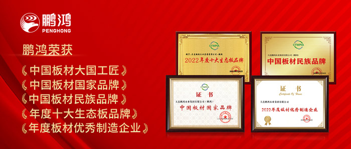 中国板材与定制家居大会，乐天堂fun88揽获5项荣誉